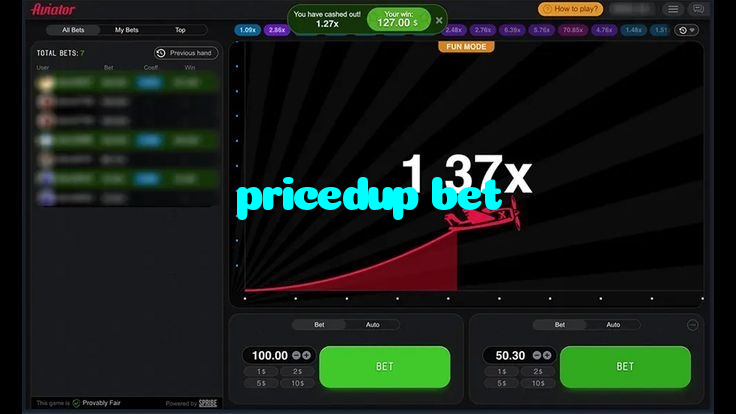 available types of pricedup bet bet including pre-match live express and system bets